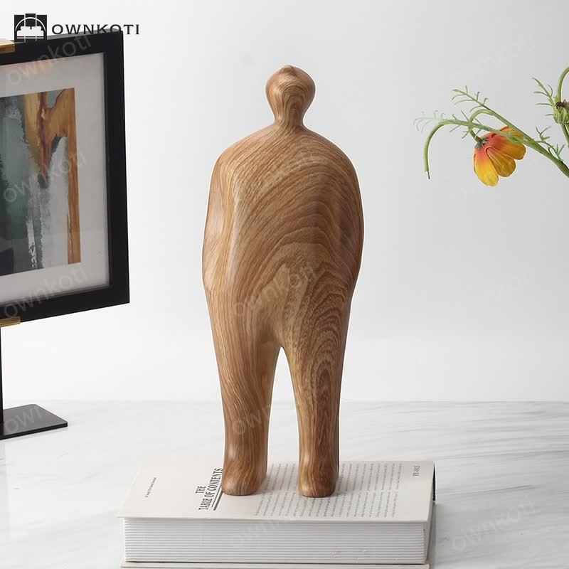 Wood Grain Figure Creative Decoration Ornament