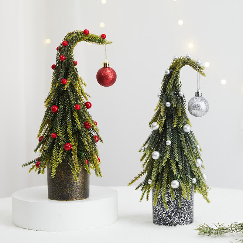 Christmas Tree Potted Home Decoration  - image 2