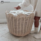 Simple Hand-woven Rattan Storage Basket