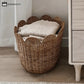 Simple Hand-woven Rattan Storage Basket