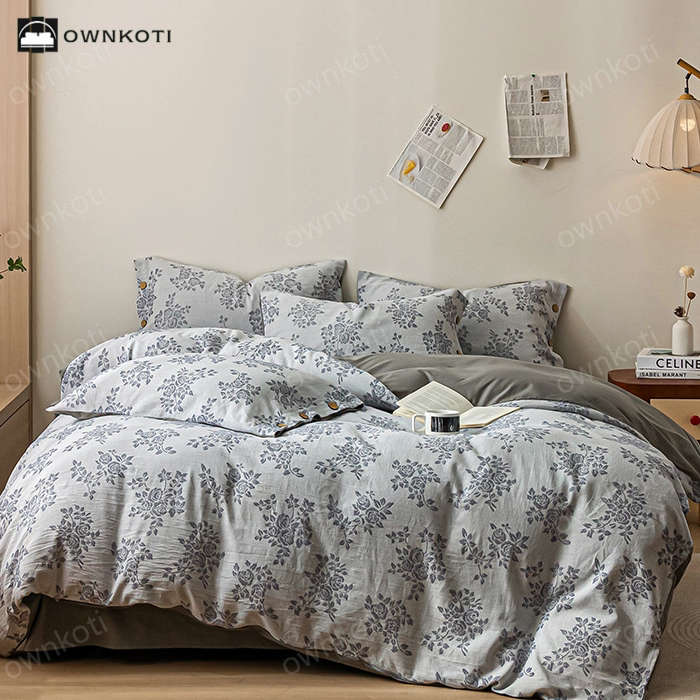 Triple-layer Cotton Gauze Bedding Set (4PCS)