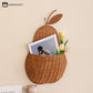 Rattan Woven Fruit Shaped Wall Basket