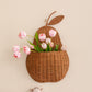 Rattan Woven Fruit Shaped Wall Basket - image 0