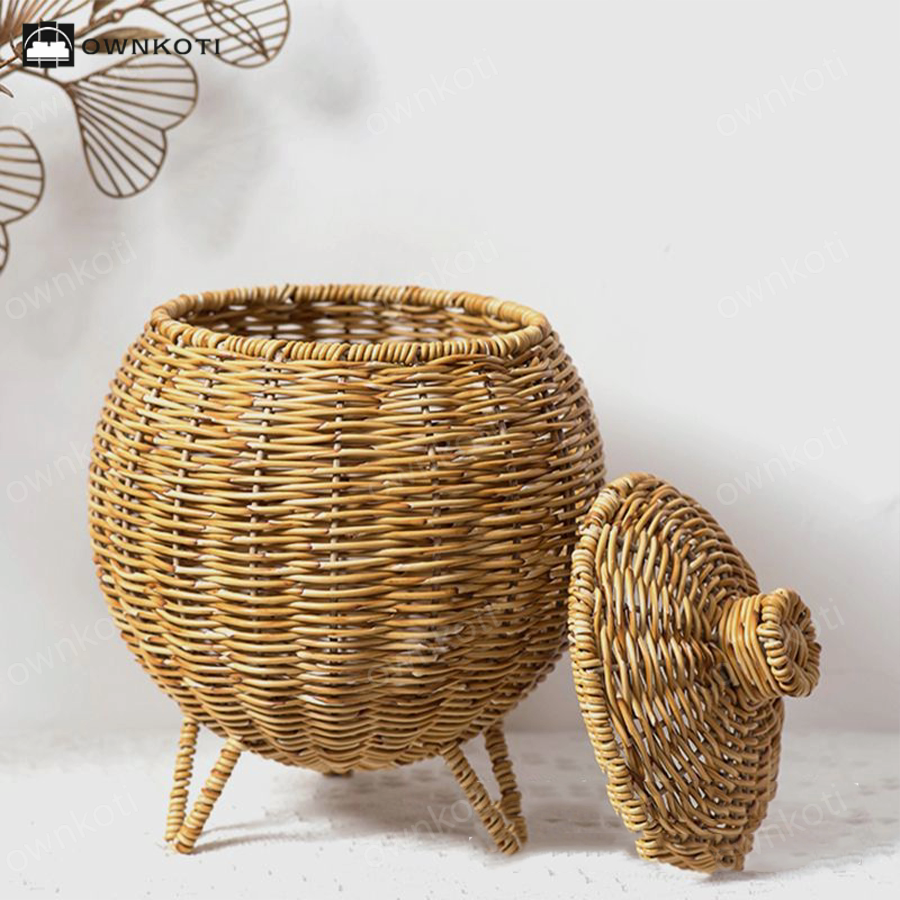 Handwoven Table Top Organiser Basket