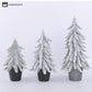 Snow Christmas Tree Potted Home Decoration