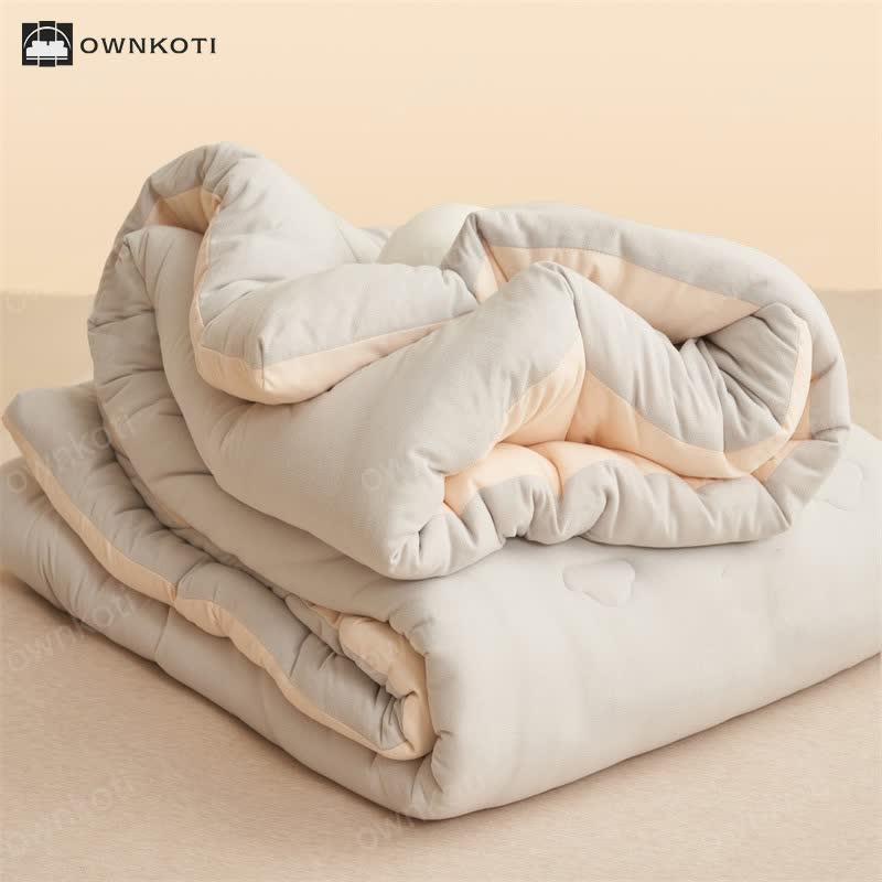 Simple Style Warm Fluffy Comforter