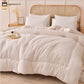 Solid Color Soft Reversible Comforter