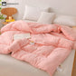 Solid Color Soft Reversible Comforter