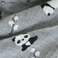 Cute Panda Couple Cotton Pajama Set