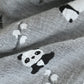 Cute Panda Couple Cotton Pajama Set - image 9