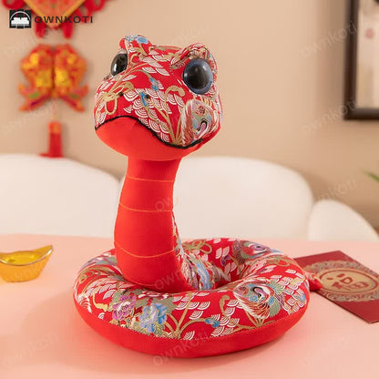 Year of the Snake Mascot Plush Toy Ornament