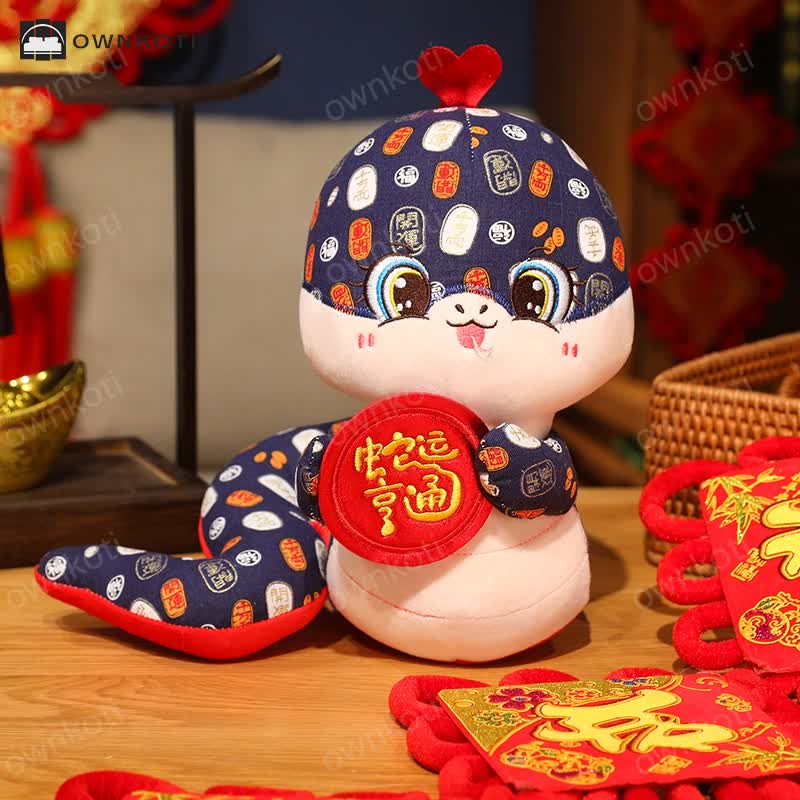 New Year Mascot Snake Plush Toy