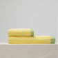 Pure Cotton Colorblock Striped Bathrobe