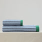Pure Cotton Colorblock Striped Bathrobe