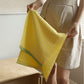 Pure Cotton Colorblock Striped Bathrobe