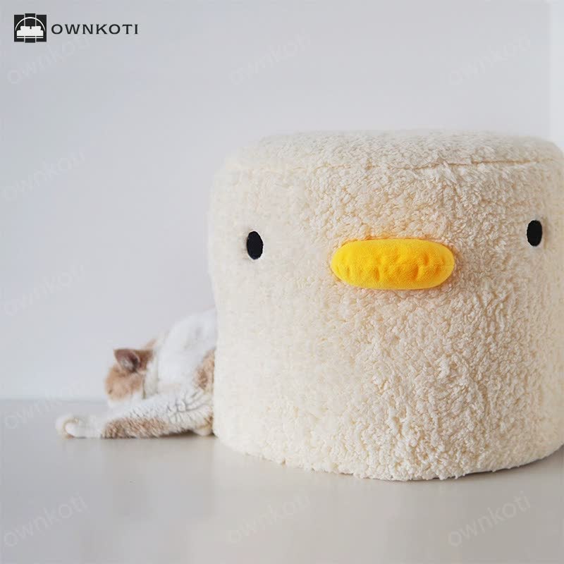 Cute Plush Winter Warm Pet Bed