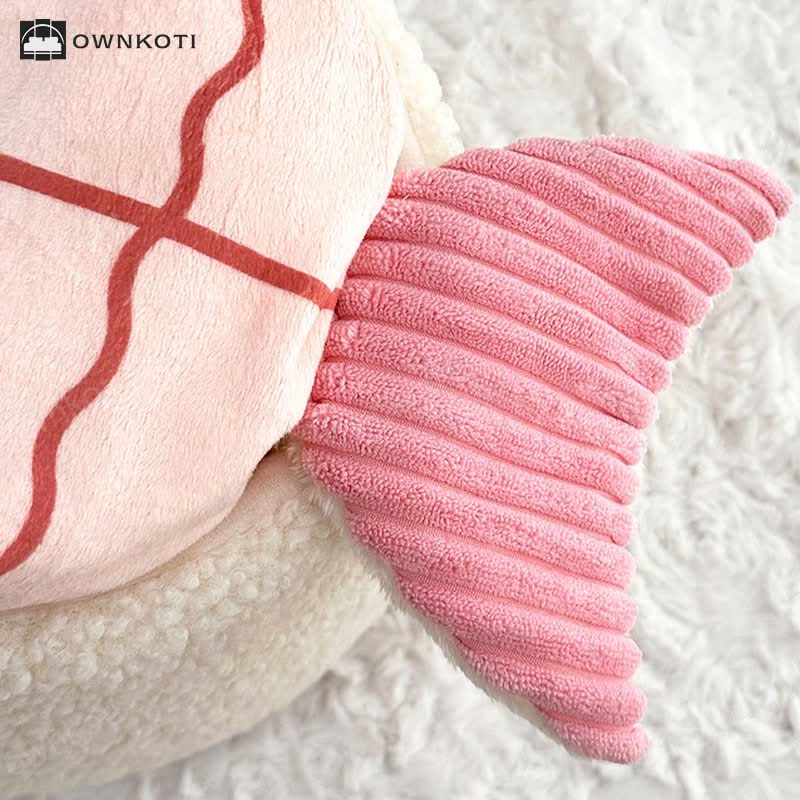 Sushi Shaped Warm Fleece Pet Bed