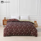 Reversible Cotton Gauze Rose Bedding Set (4PCS)