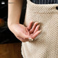 Simple Striped Kitchen Apron with Pocket