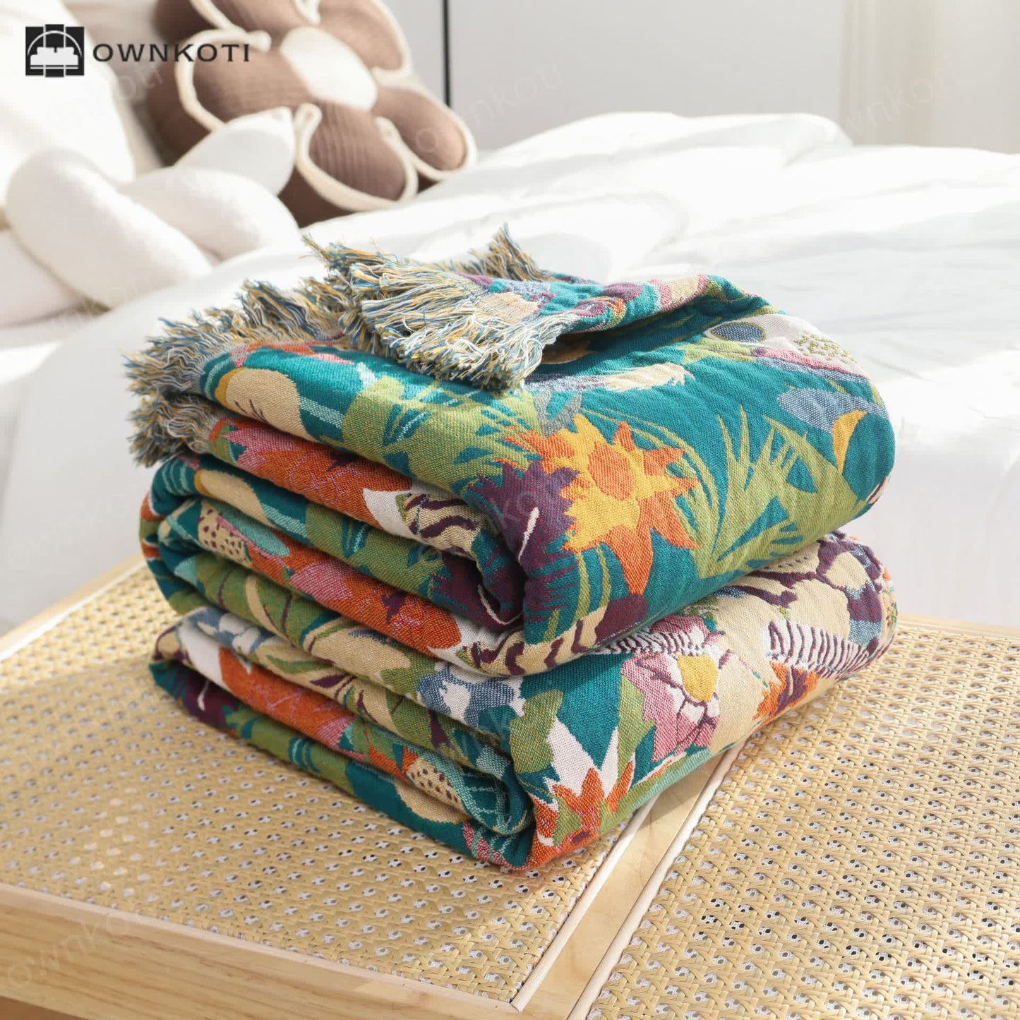 Pure Cotton Tropical Style Lighweight Quilt