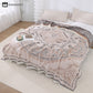 Tassel Paisley Lightweight Cotton Gauze Blanket