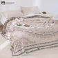 Tassel Paisley Lightweight Cotton Gauze Blanket
