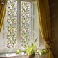 Floral Bird Static Window Privacy Film