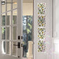 Floral Bird Static Window Privacy Film