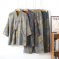 Ownkoti Neutral Landscape Kimono Cotton Pajama Set - image 0