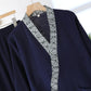 Neutral Kimono Cotton  Gauze Pajama Set - image 4