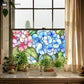 Removable Non-Adhesive Stained Glass Window Film