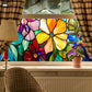 Removable Stained Glass Window Decorative Film