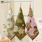 Cotton Gauze Jacquard Retro Floral Kitchen Towel