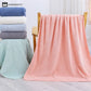 Solid Color Soft Absorbent Bath Towel