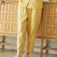 Solid Color Round Neckline Cotton Gauze Nightwear