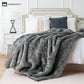 Winter Luxurious Faux Fur Throw Blanket