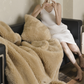 Solid Color Double-sided Fleece Blanket - image 4