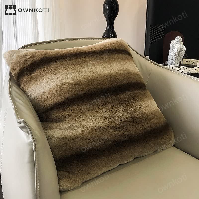 Gradient Striped Luxurious Throw Blanket