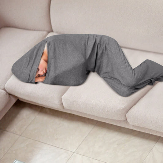 Sleep Pod Full Body Hooded Sleeping Bag  - Child: 55" x 14" - image 1