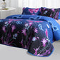 Quilted Pastoral Butterfly Bedding Set(3PCS)