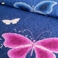 Quilted Pastoral Butterfly Bedding Set(3PCS)