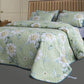 Refresh Floral Quilted Bedding Set(3PCS)