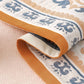 Ownkoti Flower Print Jacquard Cotton Bath Towel