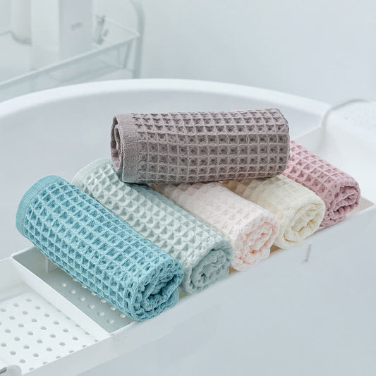 Ownkoti Simple Cotton Waffle Weave Towel (6PCS)