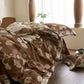 Button Ginkgo Leaf Cotton Gauze Bedding Set (4PCS) - image 23