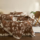 Button Ginkgo Leaf Cotton Gauze Bedding Set (4PCS) - image 19