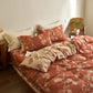 Button Ginkgo Leaf Cotton Gauze Bedding Set (4PCS) - image 13