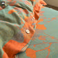 Button Ginkgo Leaf Cotton Gauze Bedding Set (4PCS)