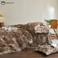 Yarn-dyed Floral Cotton Gauze Bedding Set (4PCS)