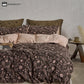 Floral Duvet Cover Cotton Gauze Bedding Set (4PCS)